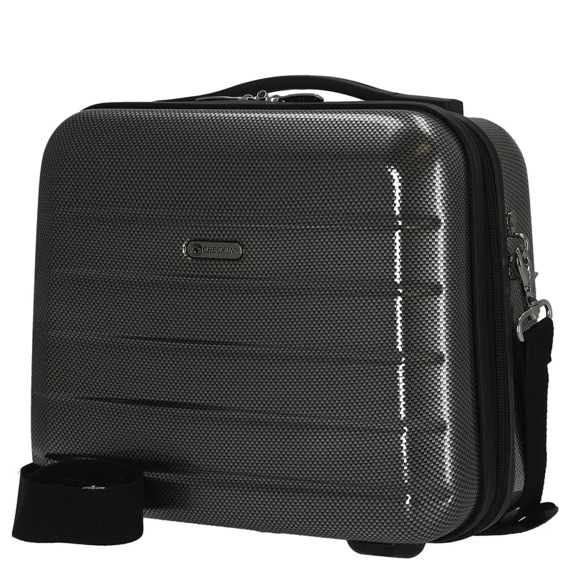 CHECK.IN London 2.0 - Beautycase 33 cm (carbon schwarz)