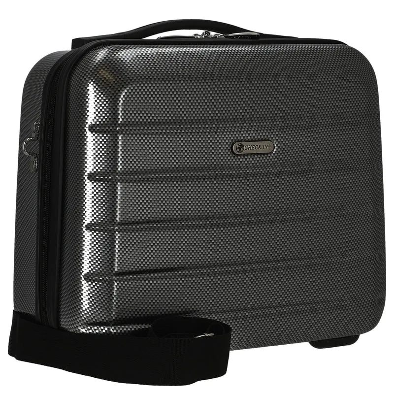 CHECK.IN London 2.0 - Beautycase 33 cm (carbon schwarz)
