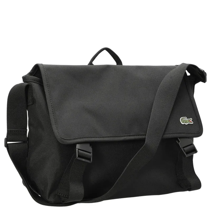 Lacoste Neocroc - Messenger Bag 14" 32.5 cm (noir)