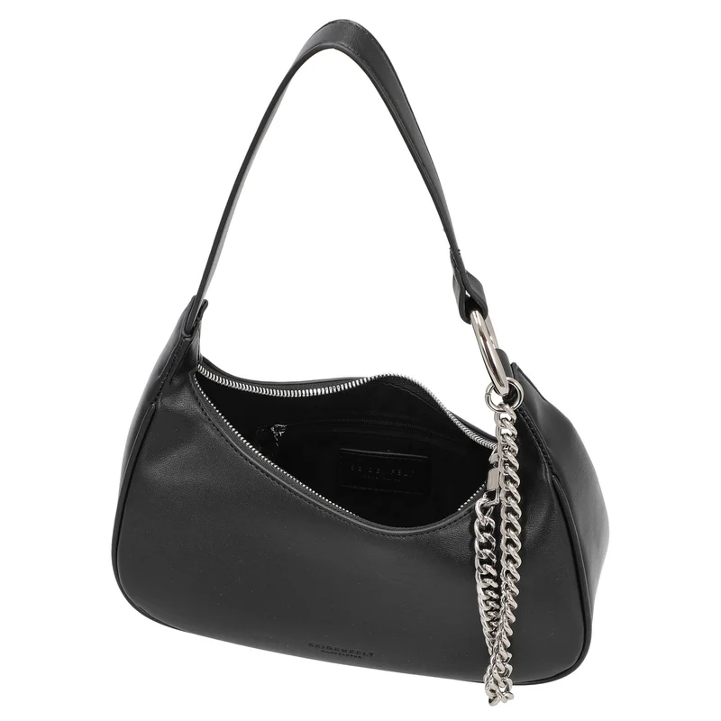 Seidenfelt Naantali - Schultertasche 24 cm (black)