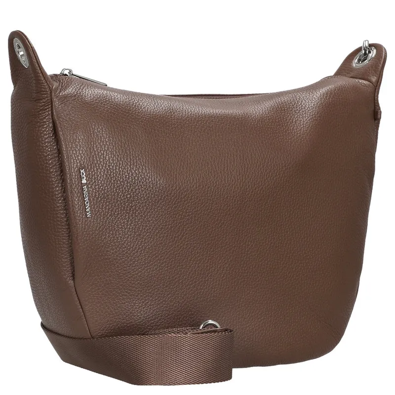 Mandarina Duck Mellow Leather - Umhängetasche 34 cm (milk chocolate)