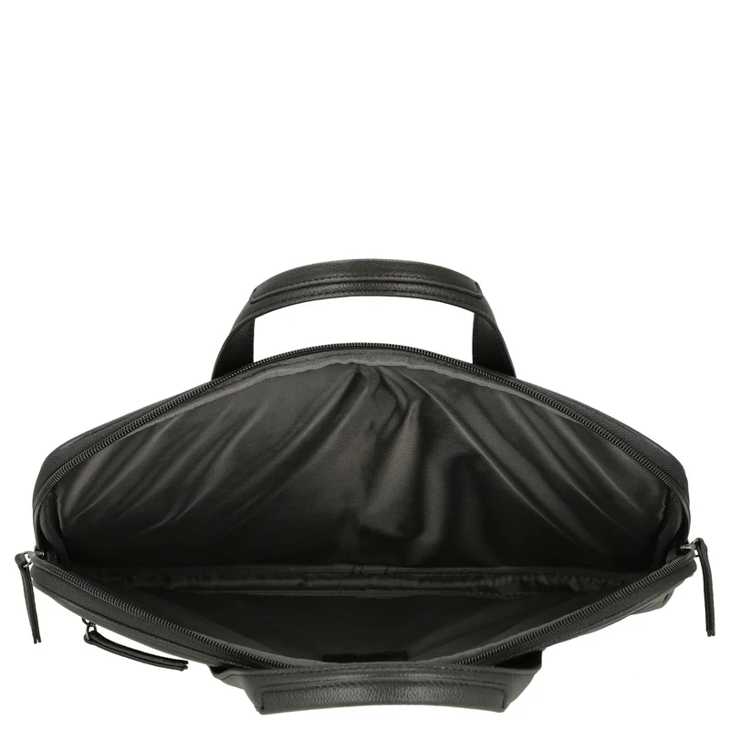 D&N Business Line - Aktentasche 40 cm Leder (black)