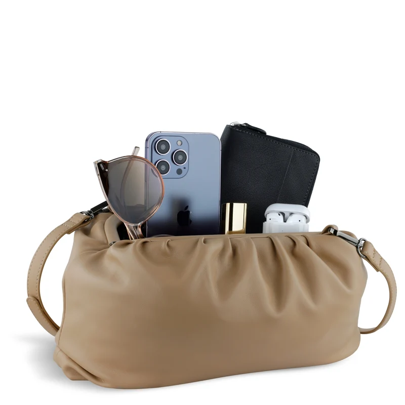 bugatti Mila Pouch - Umhängetasche 34 cm (sand)