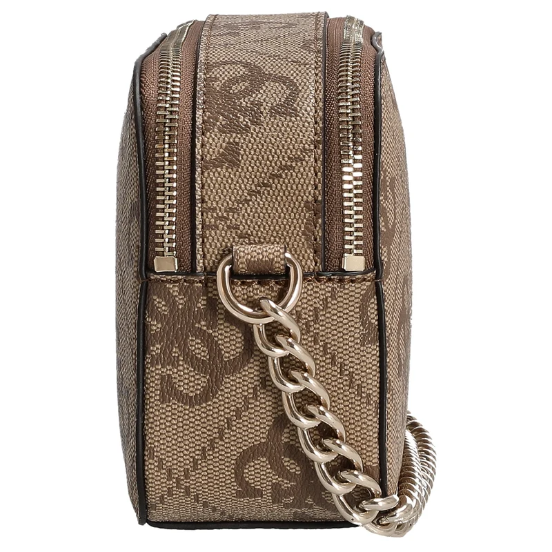 Guess Noelle II Crossbody - Umhängetasche 20 cm (latte logo)