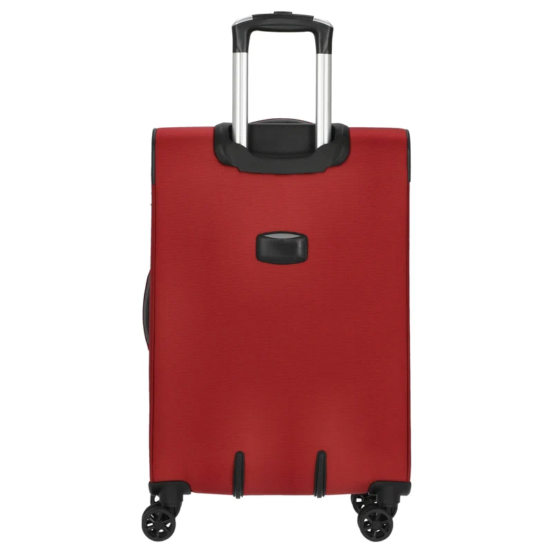 D&N Travel Line 6404 - 4-Rollen-Trolley M 68 cm (bordeaux)