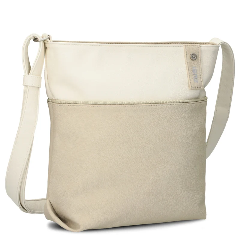 zwei Jana J10 - Schultertasche 29 cm (nubuk-linen)