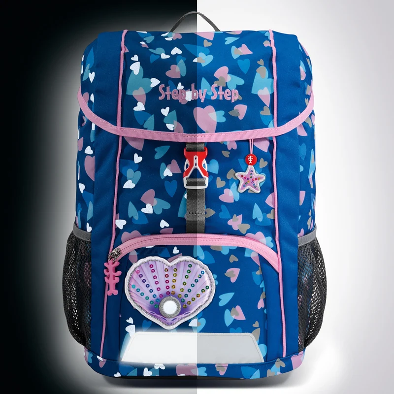 Step by Step KID Reflect - Rucksack-Set 3tlg. 35 cm (Seashell Pearl)