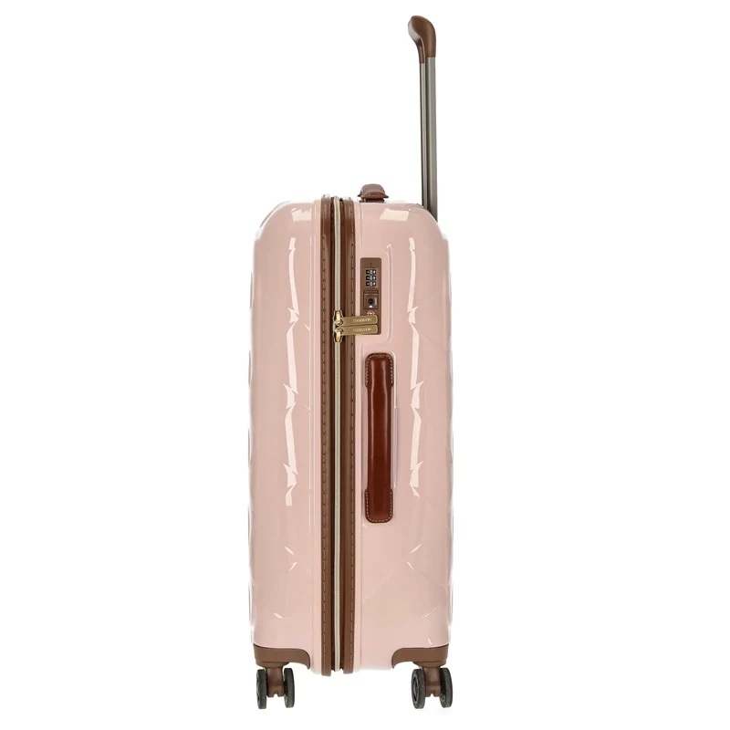 Stratic Leather and More - 4-Rollen-Trolley 66 cm M (rose)