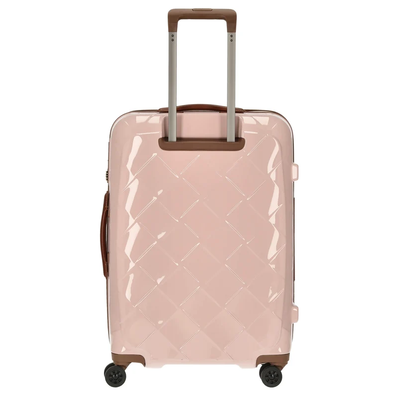 Stratic Leather and More - 4-Rollen-Trolley 66 cm M (rose)