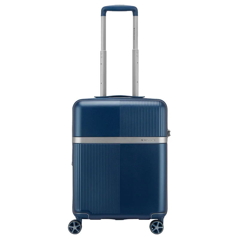 Roncato AirGlam - 4-Rollen-Kabinentrolley S 55 cm erw. (blu notte)