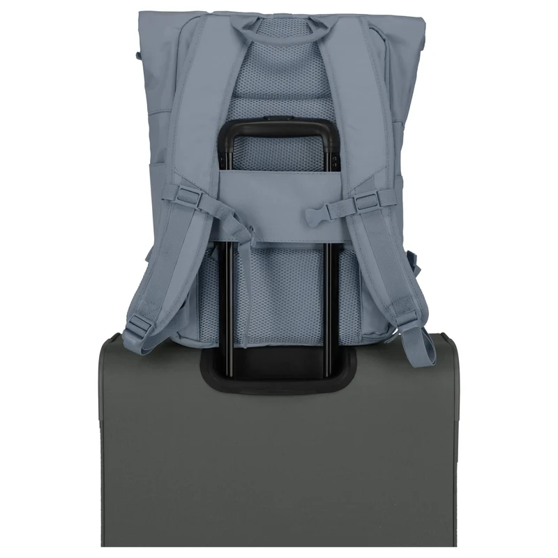 Travelite Basics Rollup - Rucksack 60 cm (rauchblau)