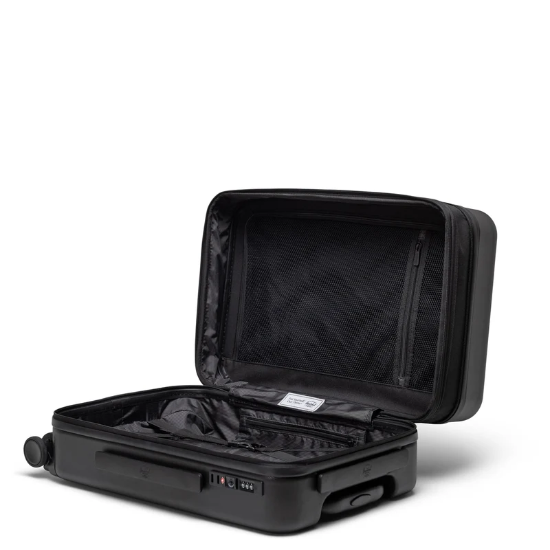 Herschel Heritage Hardshell - 4-Rollen Kabinentrolley 55 cm erw. (black)