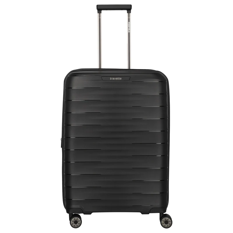 Travelite Mooby - 4-Rollen-Trolley M 66 cm erw. (black)