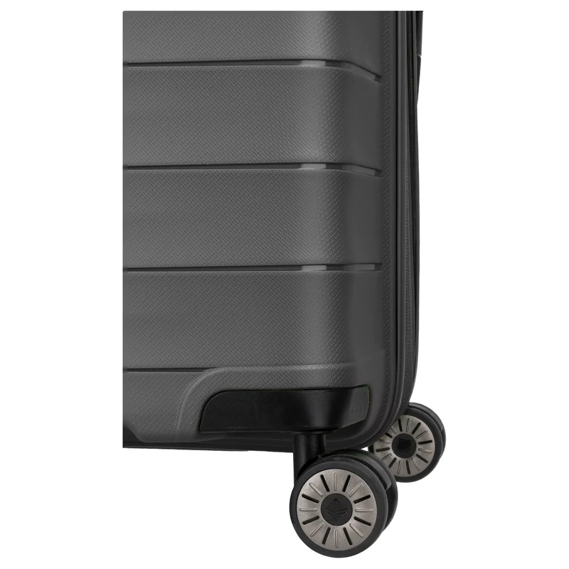 Travelite Mooby - 4-Rollen-Trolley M 66 cm erw. (black)