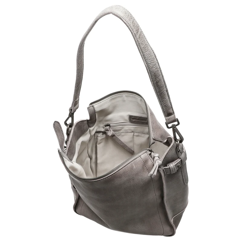FREDsBRUDER My Forever Friend Hobo - Schultertasche 29.5 cm (grey)