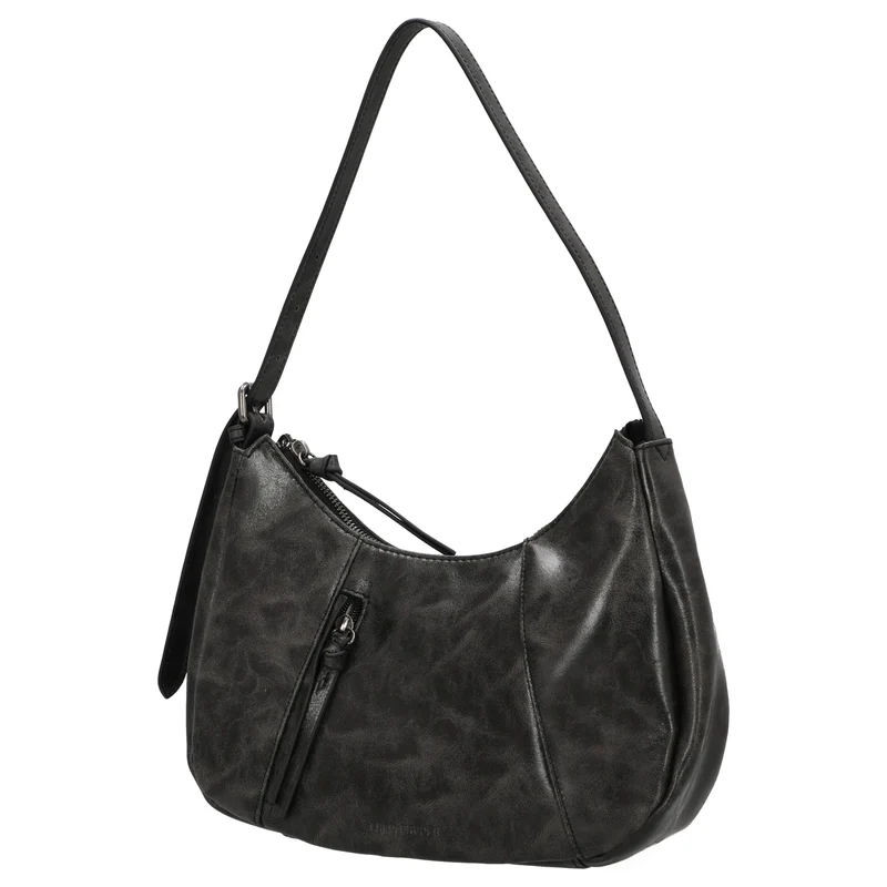FREDsBRUDER Ever Faded Midi Hobo - Schultertasche 30 cm (faded black)