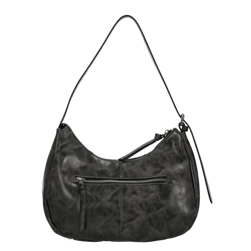 FREDsBRUDER Ever Faded Midi Hobo - Schultertasche 30 cm (faded black)