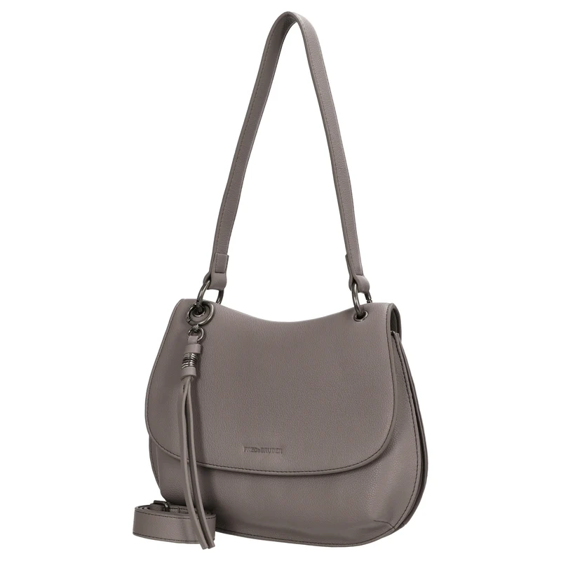 FREDsBRUDER My Bestie Small Saddle - Schultertasche 30 cm (warm grey)