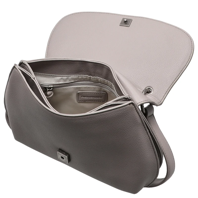FREDsBRUDER My Bestie Small Saddle - Schultertasche 30 cm (warm grey)