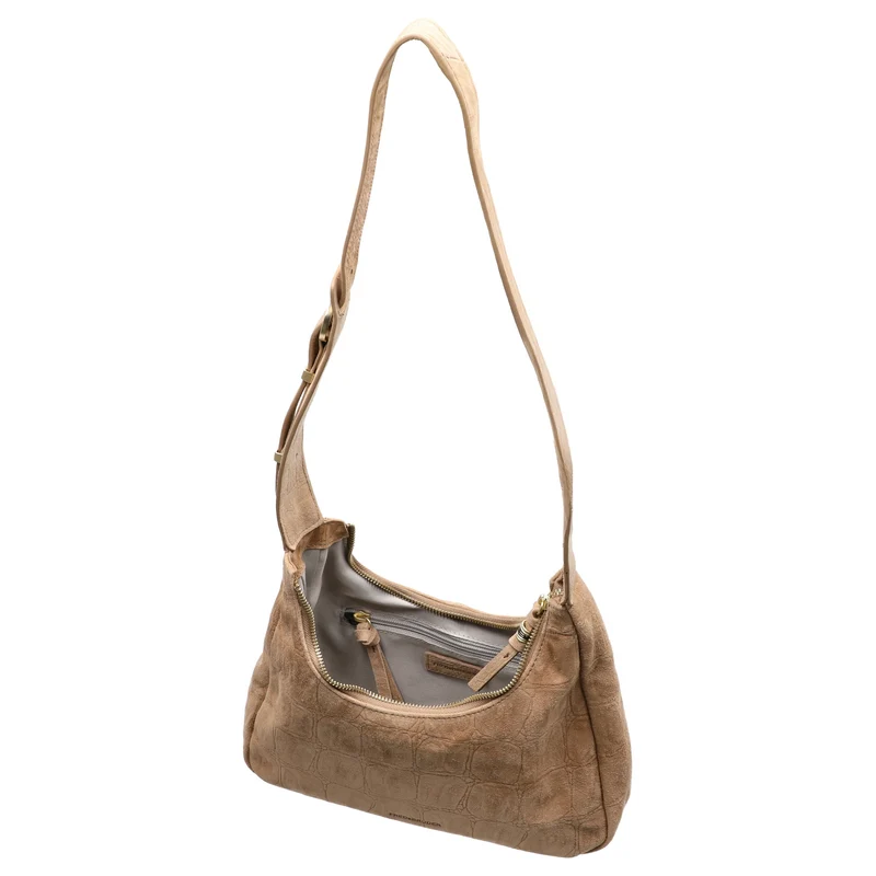 FREDsBRUDER Velvet Wild Midi Hobo - Umhängetasche 26.5 cm (camel)