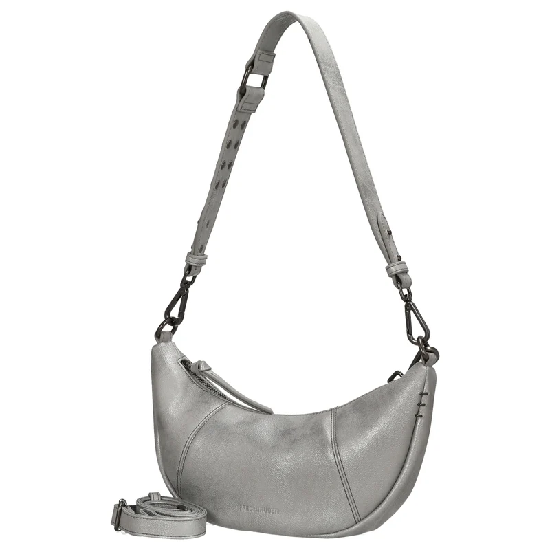 FREDsBRUDER Rebel At Heart Halfmoon Bag - Umhängetasche 30 cm (silver)