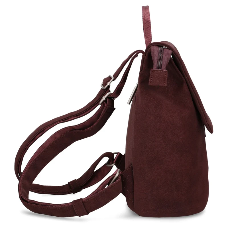 zwei Mademoiselle MR8 - Rucksack 29 cm (nubuk-bordeaux)
