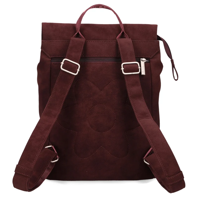 zwei Mademoiselle MR13 - Rucksack 35 cm (nubuk-bordeaux)