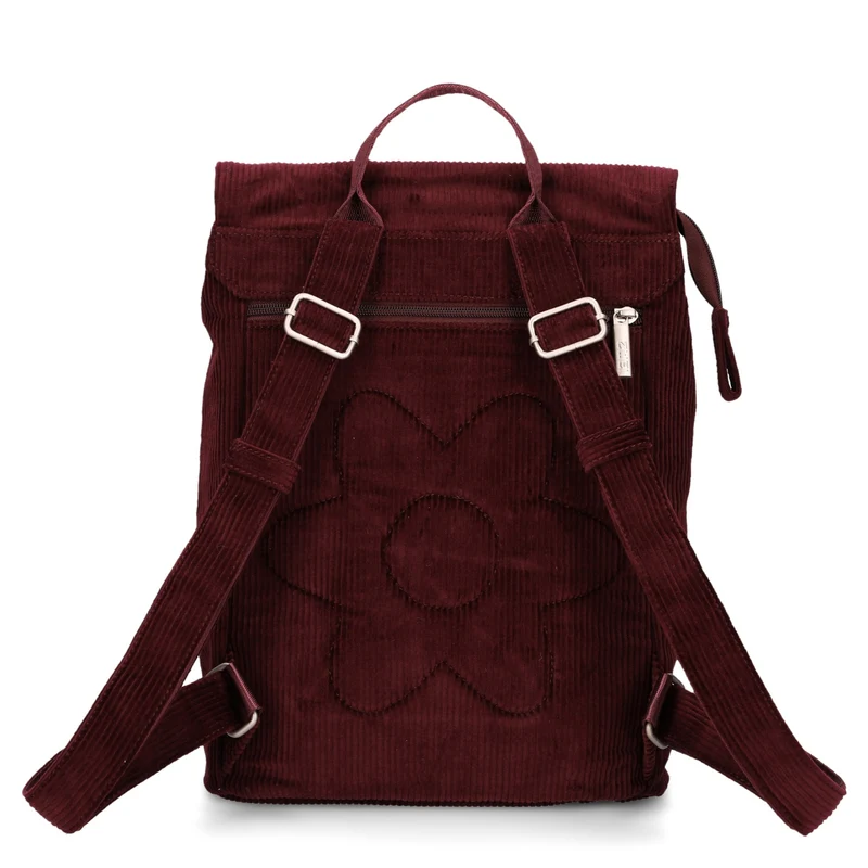 zwei Mademoiselle MR13 - Rucksack 35 cm (cord-bordeaux)