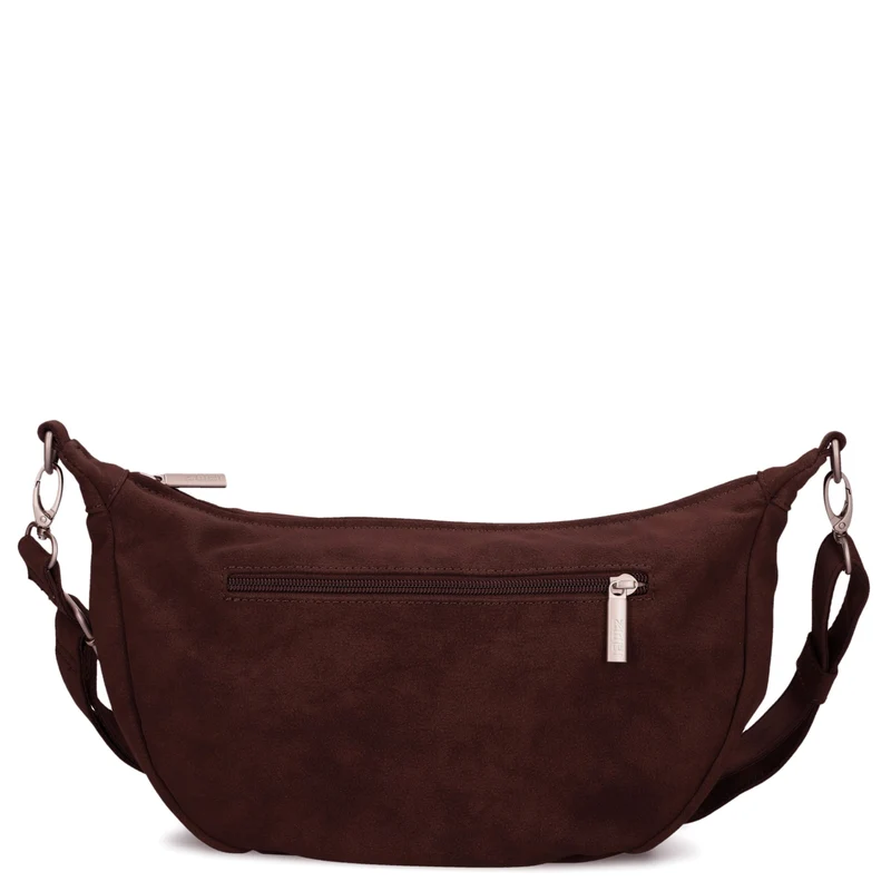 zwei Mademoiselle M70 - Umhängetasche 34 cm (nubuk-bordeaux)