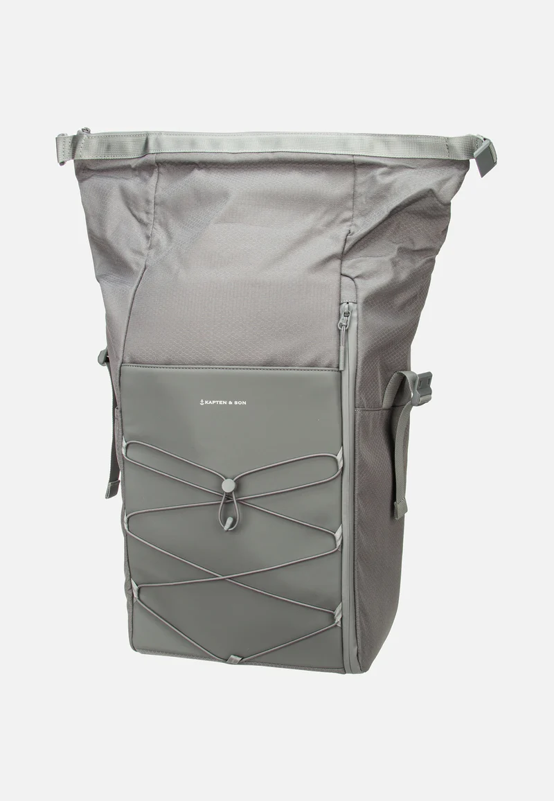 Yoho Stone Grey - Rolltop Rucksack