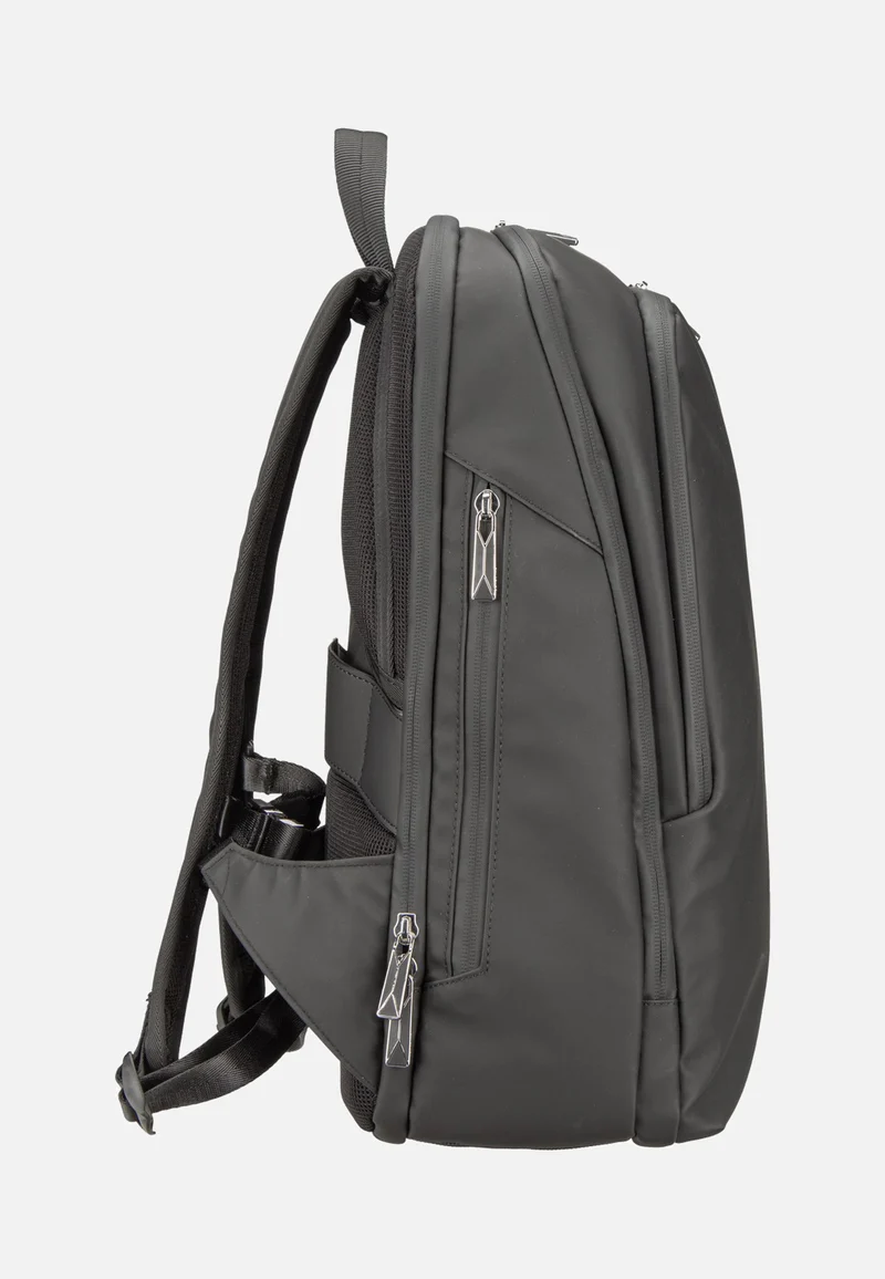 Glam-Go Laptop 15.6" Backpack Black - Rucksack