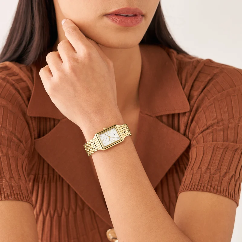 Fossil damen Uhr Gold ES5220