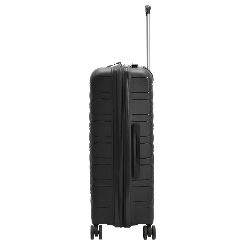 D&N Travel Line 4700+ - 4-Rollen-Trolley M 68 cm erw. (schwarz)