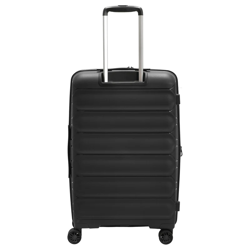 D&N Travel Line 4700+ - 4-Rollen-Trolley M 68 cm erw. (schwarz)