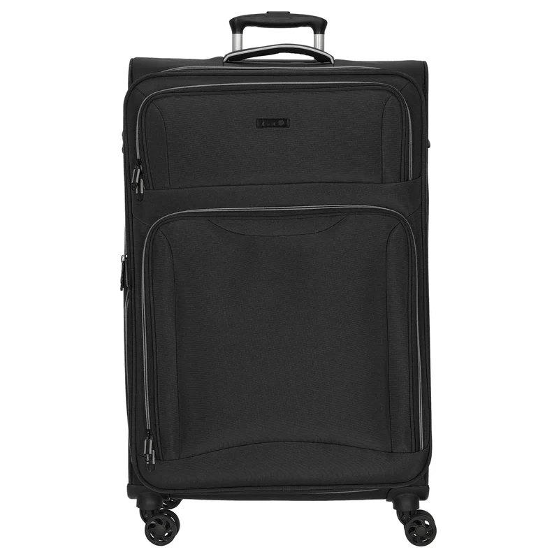 D&N Travel Line 9204 - 4-Rollen-Trolley L 76 cm (schwarz)