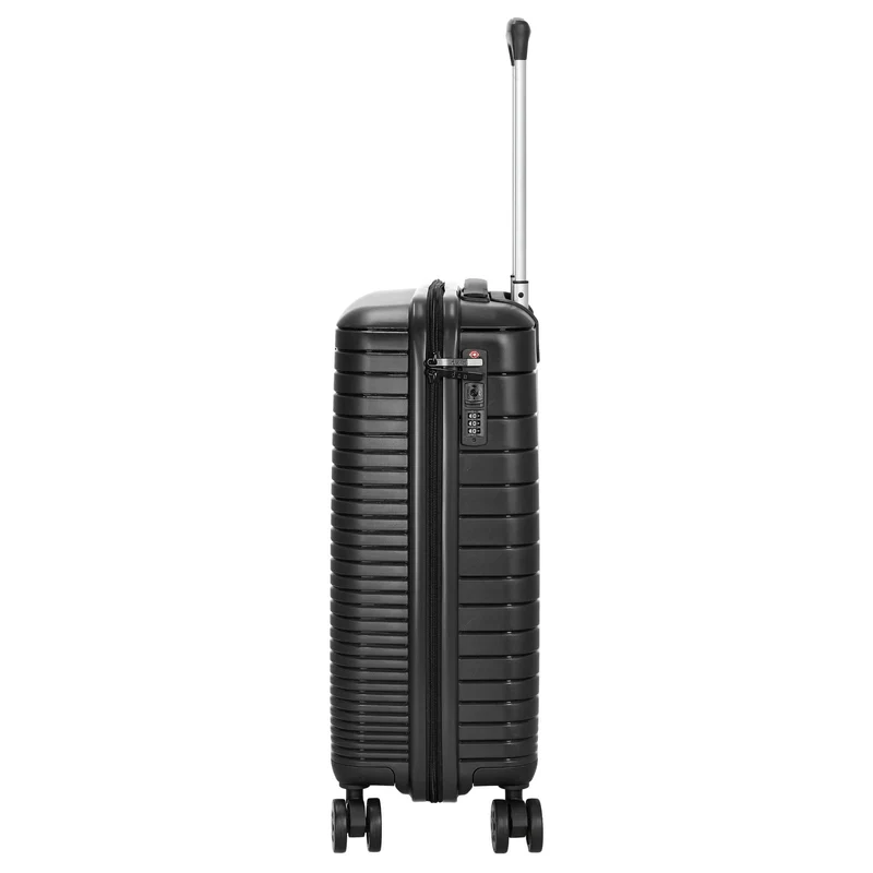 D&N Travel Line 4600 - 4-Rollen-Kabinentrolley S 55 cm (black)