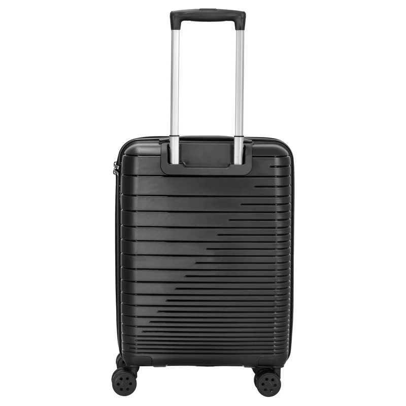 D&N Travel Line 4600 - 4-Rollen-Kabinentrolley S 55 cm (black)