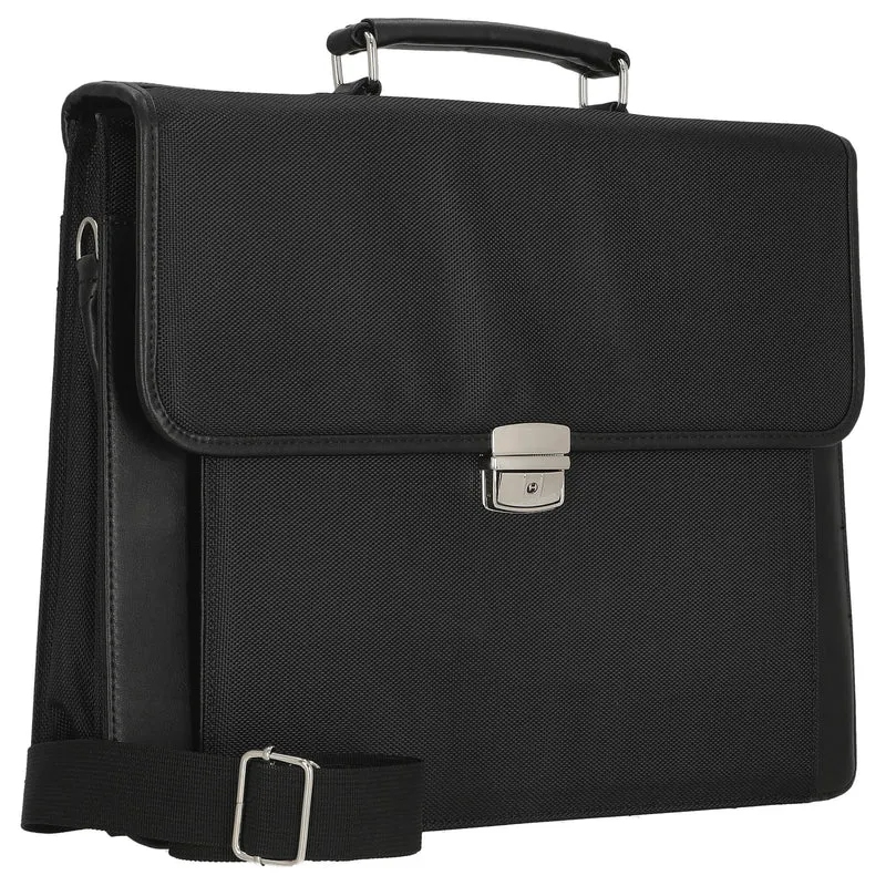 D&N Basic Line - Aktentasche 41 cm Nylon (schwarz)