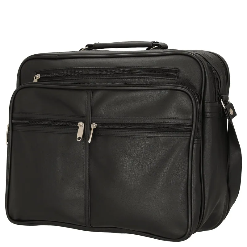 D&N Bags & More Flugumhänger - Umhängetasche 39 cm (schwarz)