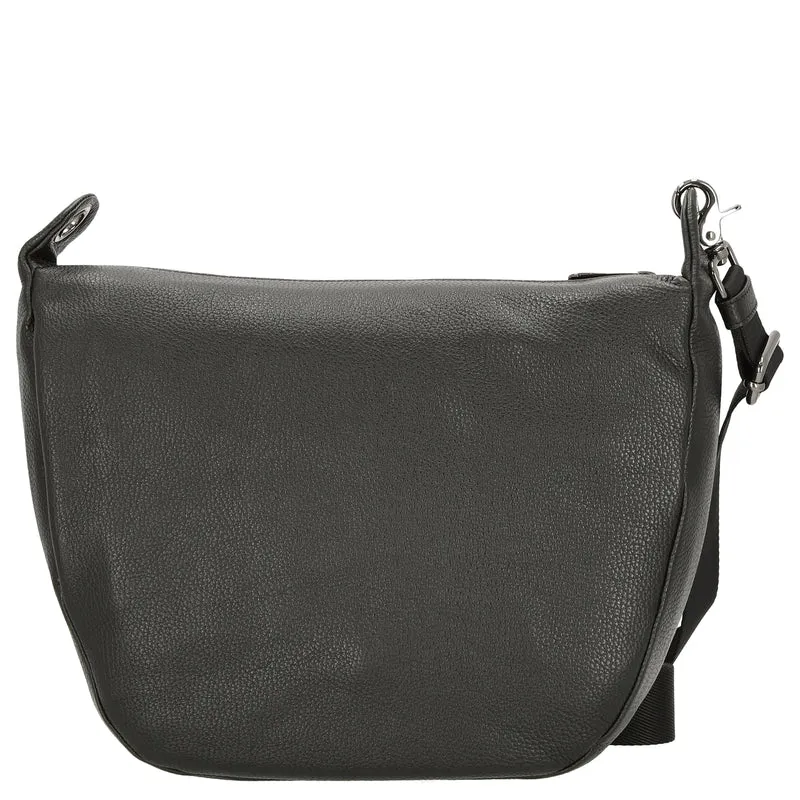 Mandarina Duck Mellow Leather - Umhängetasche 34 cm (nero)