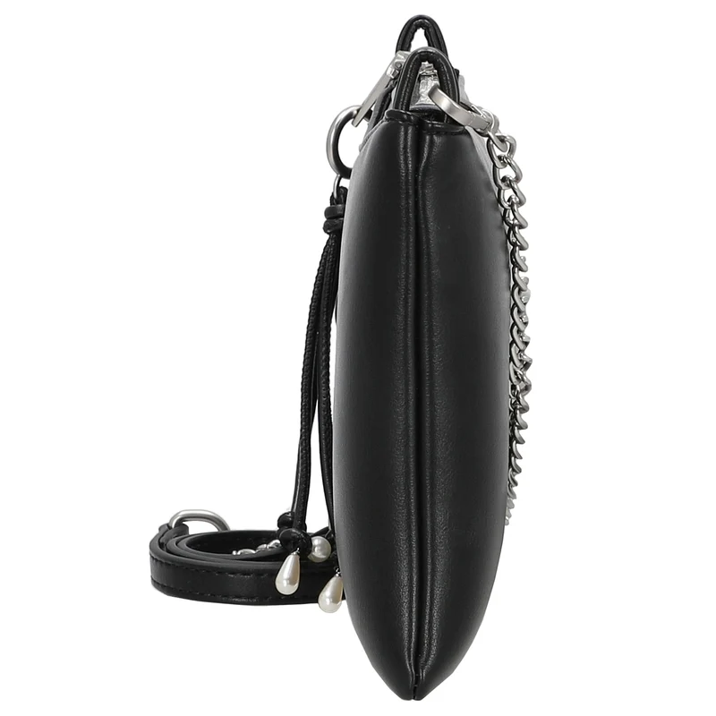 Seidenfelt Sandve - Umhängetasche 24 cm (black)