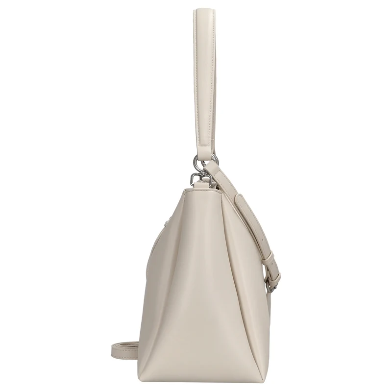 Seidenfelt Sandve Midi Hobo - Schultertasche 31 cm (cream)