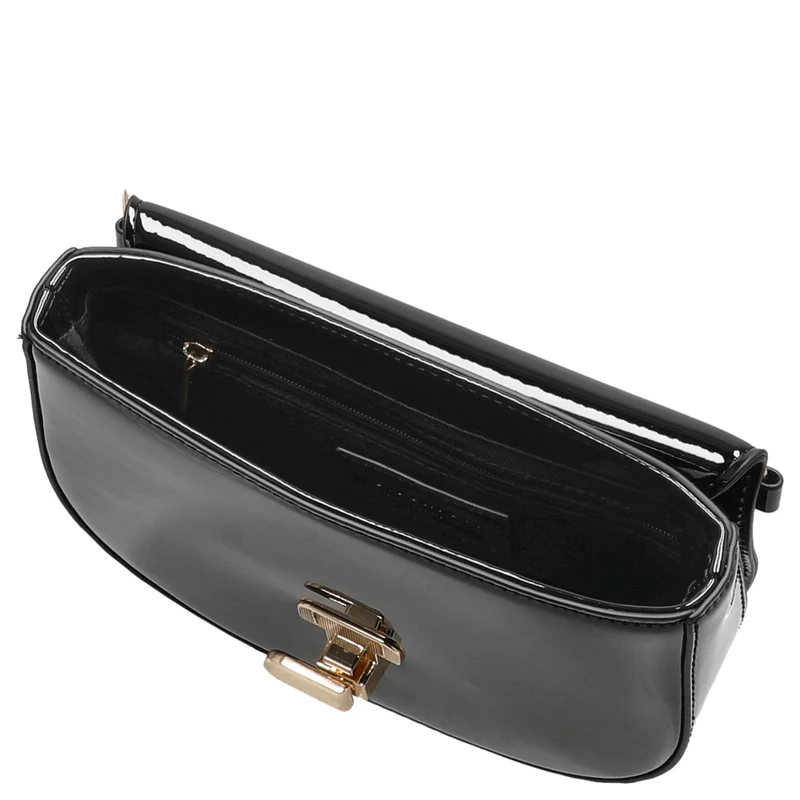 Seidenfelt Grenaa - Umhängetasche 19 cm (black)