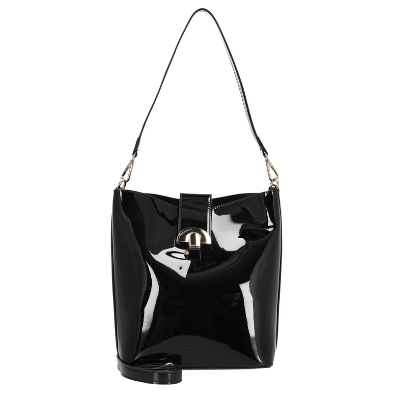 Seidenfelt Grenaa Hobo - Schultertasche 27 cm (black)