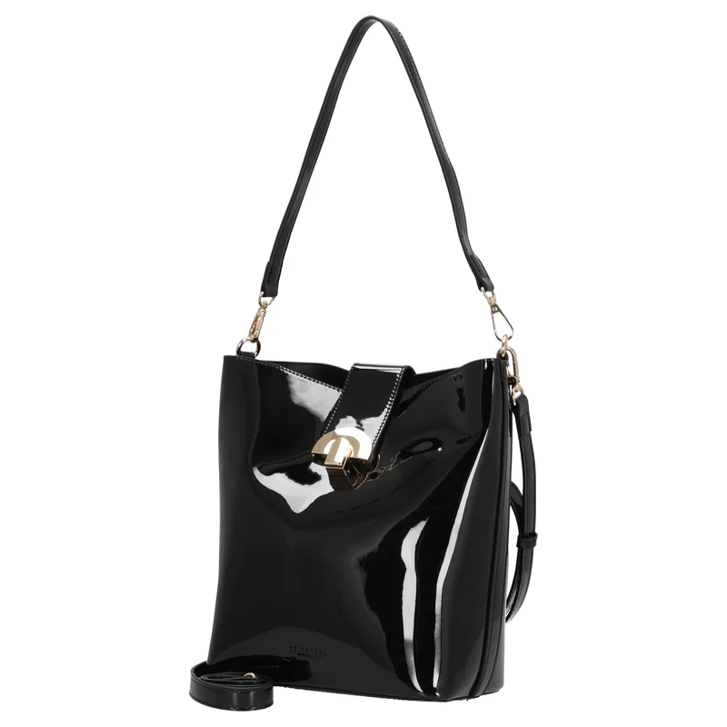 Seidenfelt Grenaa Hobo - Schultertasche 27 cm (black)