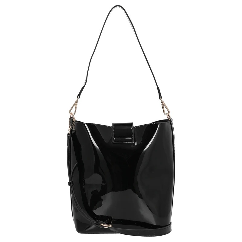 Seidenfelt Grenaa Hobo - Schultertasche 27 cm (black)