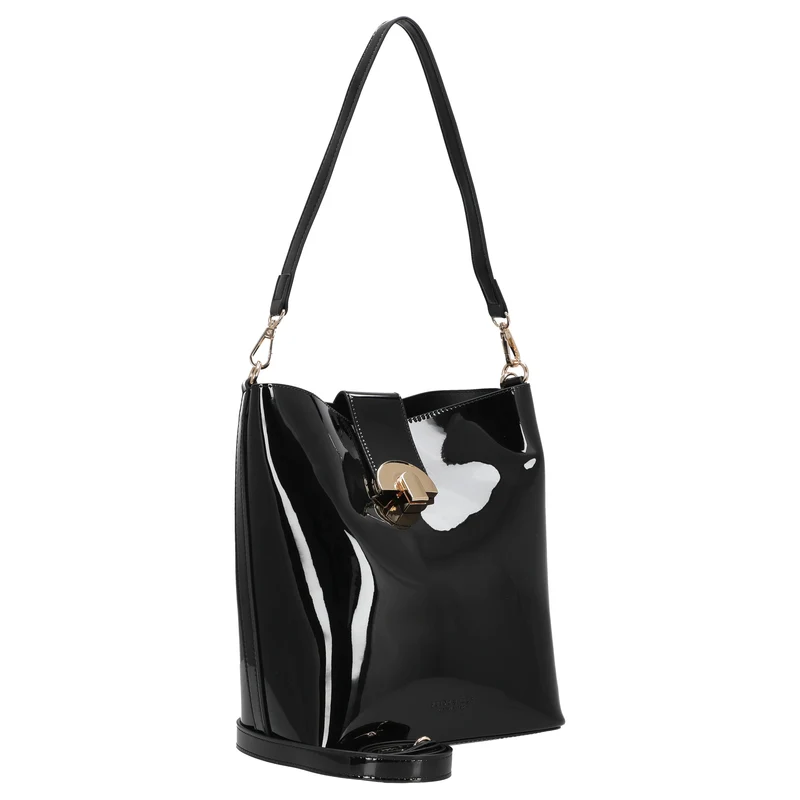 Seidenfelt Grenaa Hobo - Schultertasche 27 cm (black)