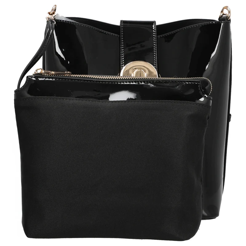 Seidenfelt Grenaa Hobo - Schultertasche 27 cm (black)