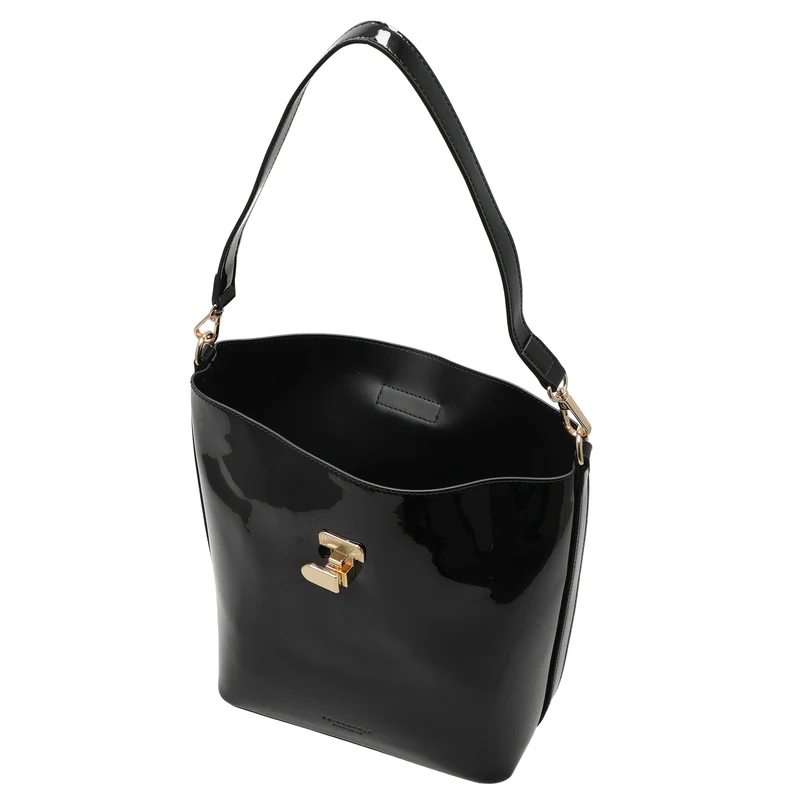 Seidenfelt Grenaa Hobo - Schultertasche 27 cm (black)