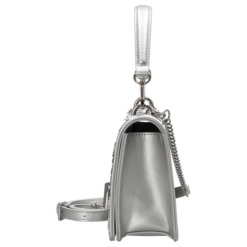 Seidenfelt Seljord - Henkeltasche 23.5 cm (silver)